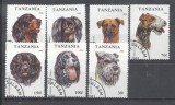 Tanzania 1993 Dogs used DE.129, Stampilat