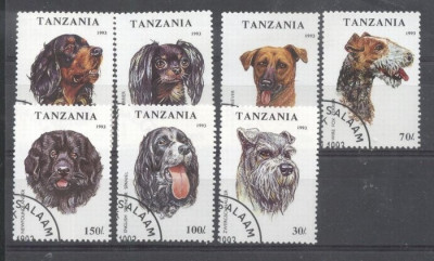 Tanzania 1993 Dogs used DE.129 foto