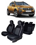 Cumpara ieftin Huse scaune Dacia Sandero Stepway 2020-2024 (bancheta fractionata), Umbrella