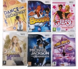 Joc Nintendo Wii Dance on Broadway + Boogie + Grease + Hannah Montana + All Star Cheerleader + Michael Jackson Experience