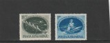 ROMANIA 1955 LP 391 CAMPIONATELE EUROPENE CANOTAJ ACADEMIC FEMININ SNAGOV MNH