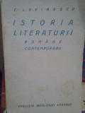 E. Lovinescu - Istoria literaturii romane contemporane