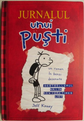 Jurnalul unui pusti &amp;ndash; Jeff Kinney (cu insemnari) foto