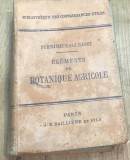 CRT10DE Carte veche Germana -Schribaux et J. Nanot - Elements de Botanique Agricole (Paris) - Carte veche botanica francez