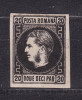 1867 - Carol I - Favoriti - 20 parale - hartie roz subtire - tip T2 - necirculat, Regi, Nestampilat