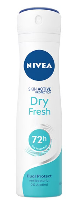 Deodorant spray Nivea Dry Fresh, 150 ml