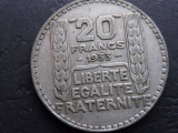 Cumpara ieftin FRANTA 20 FRANCS / FRANCI 1933. ( Argint ) (15), Europa