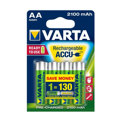 Acumulatori NiMH 4xAA Varta, 2100 mAh foto