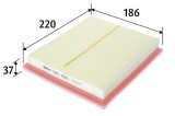 VALEO 585428 Filtru aer