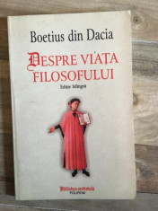Boetius din Dacia - Despre Viata Filosofului foto