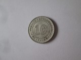 Straits Settlements 10 Cents 1927 argint in stare foarte bună