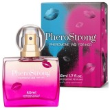 Parfum cu feromoni PHEROSTRONG HQ, pentru femei, note de floare de portocal, iasomie și vanilie de Madagascar, 50 ml