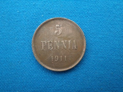 5 PENIA 1911/ FINLANDA foto
