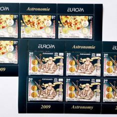 ROMANIA - Europa 2009 - Astronomie - Minicoli de 6 timbre MNH - LP 1832 d