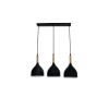 Pendul Player 3XE27 IP20, negru, Erste