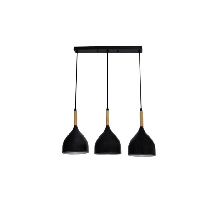 Pendul Player 3XE27 IP20, negru, Erste