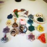 lot jucarii bratara si ceas fete Elsa Anna si alte caractere din desenele animate Disney Frozen