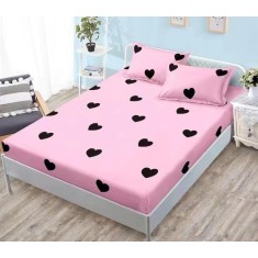 Husa de pat cu elastic 3 piese Spotless HP016