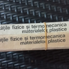 Proprietatile Fizice Si Termomecanica Materialelor Plastice V - Valeriu V. Jinescu ,549981