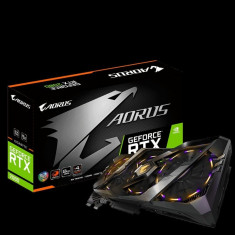 Vga gigabyte aorus geforce rtx 2080 8g 8gb gddr6 256-bit core clock: oc mode: 1845 foto