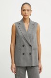 MAX&amp;Co. sacou culoarea gri, cu doua randuri de nasturi, 2516151012200