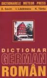 E. Savin, I. Lazarescu, K. Tantu - Dictionar german-roman