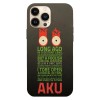 Husa compatibila cu Apple iPhone 14 Plus, Viceversa, model Aku Samurai Jack Intro, Silicon, TPU, Transparent, Carcasa
