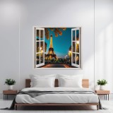 Folie imprimata color pentru decor perete locuinta, dimensiune 125 x 110cm, model: VIEW TO HAVEN 26, AVEX