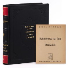Emil Cioran, Schimbarea la față a Rom&amp;acirc;niei, (1936) foto