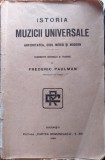 Istoria muzicii universale - Antichitatea, Evul Mediu și Modern