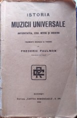 Istoria muzicii universale - Antichitatea, Evul Mediu și Modern