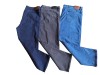 Blugi Barbati Marimi Mari 56-72, Blugi Grasi, Blugi Plus Size, Bumbac Elastic, Talie Inalta - Denim Indigo, Gri Inchis