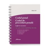 Codul penal. Codul de procedura penala. Legile de executare. Actualizat 3 septembrie 2025, Spiralat