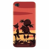 Husa silicon pentru Apple Iphone 4 / 4S, Lovely Sunsets