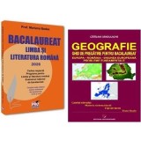 Pachet Bacalaureat Limba si literatura romana si Geografie Probleme fundamentale - Mariana Badea, Catalina Sandulache