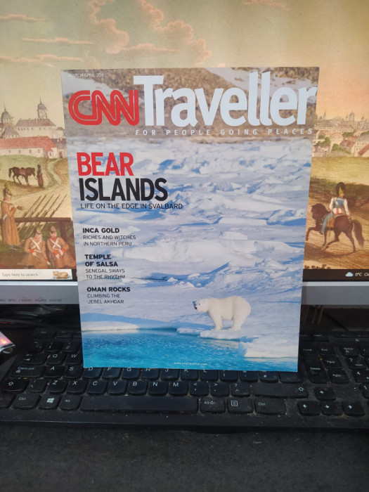 CNN Traveller, mar. apr. 2011, Bear Island Svalbard, Inca gold, Oman rocks, 082