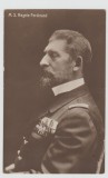 bnk cp Romania - regalitate monarhie - M.S. Regele Ferdinand - Carte postala necirculata
