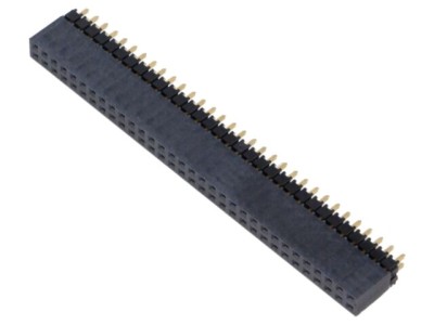 Conector şiruri pini tată 64 PIN 2,54mm aurit THT SAMTEC foto