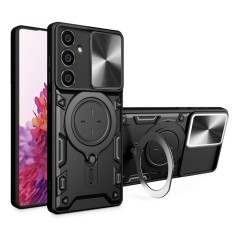 Husa Samsung Galaxy A25 5G Antisoc cu Protectie Camera Negru TCGP