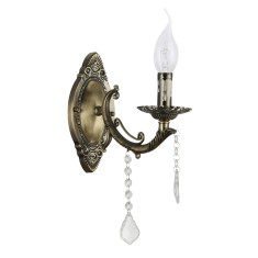 Aplica Fascino, finisaj alama si cristal E14 1x60w