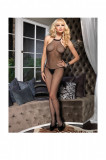 Catsuit Seamless Fishnet Halter