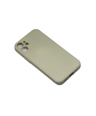 Husa Silicone Case Apple iPhone 12 Pro Max Crem foto