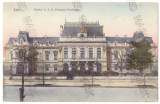 3636 - IASI, Palatul Ferdinand, Romania - old postcard - used - 1908, Circulata, Printata