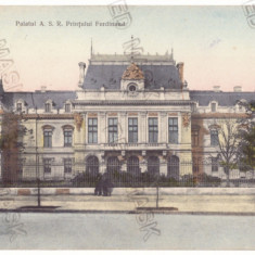 3636 - IASI, Palatul Ferdinand, Romania - old postcard - used - 1908