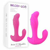 Clitoral g-spot vibrator 15cm 10 moduri anal prosata pentru kong și bărbați