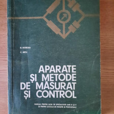 APARATE SI METODE DE MASURAT SI CONTROL – R. DORDEA s.a.