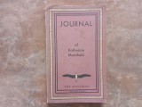 Journal of Katherine Mansfield - Ediție Albatross Library (1933), vol. 52