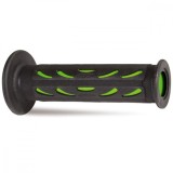 Mansoane sportbike Progrip - capat deschis; ghidon 22mm; L 125mm Culoare Negru/V... Cod Produs: MX_NEW 06302181PE