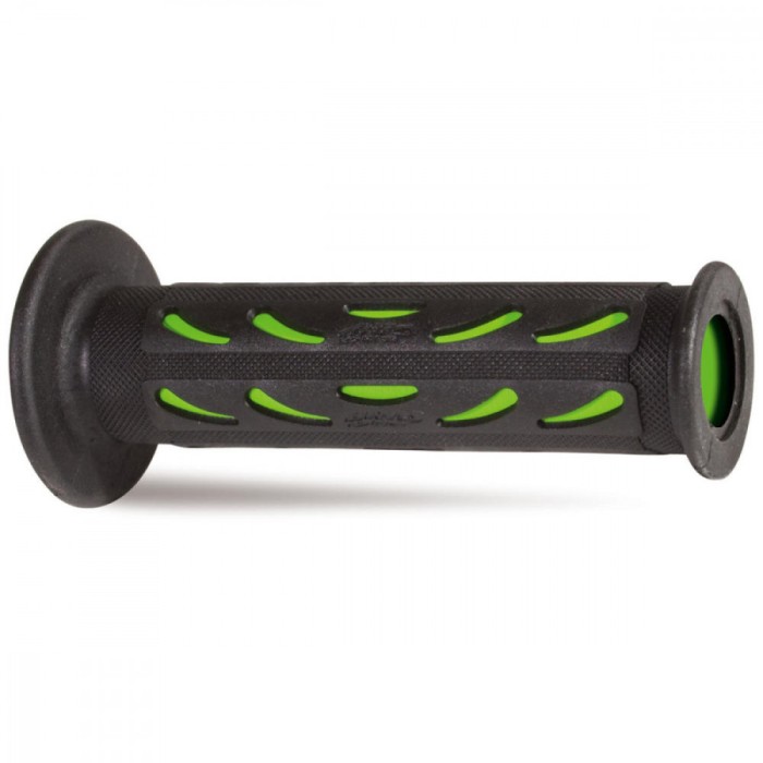 Mansoane sportbike Progrip - capat deschis; ghidon 22mm; L 125mm Culoare Negru/V... Cod Produs: MX_NEW 06302181PE