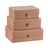Cumpara ieftin Set 3 cutii depozitare bambus maro natur 21 x 16,5 x 8 cm, 24 x 19 x 9 cm, 27,5 x 21 x 10 cm